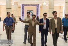 بازدید معاون محترم عمرانی امور آموزش عالی سازمان برنامه و بودجه کشور جناب آقای مهندس شفیعی  از دانشگاه صنعتی شاهرود 
